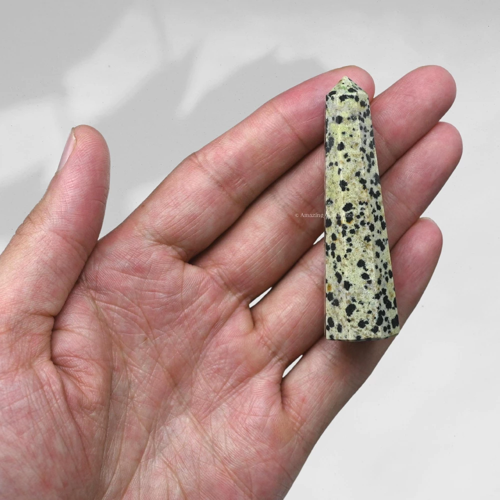 Dalmatian Jasper Tower (2" to 3" INCH)
