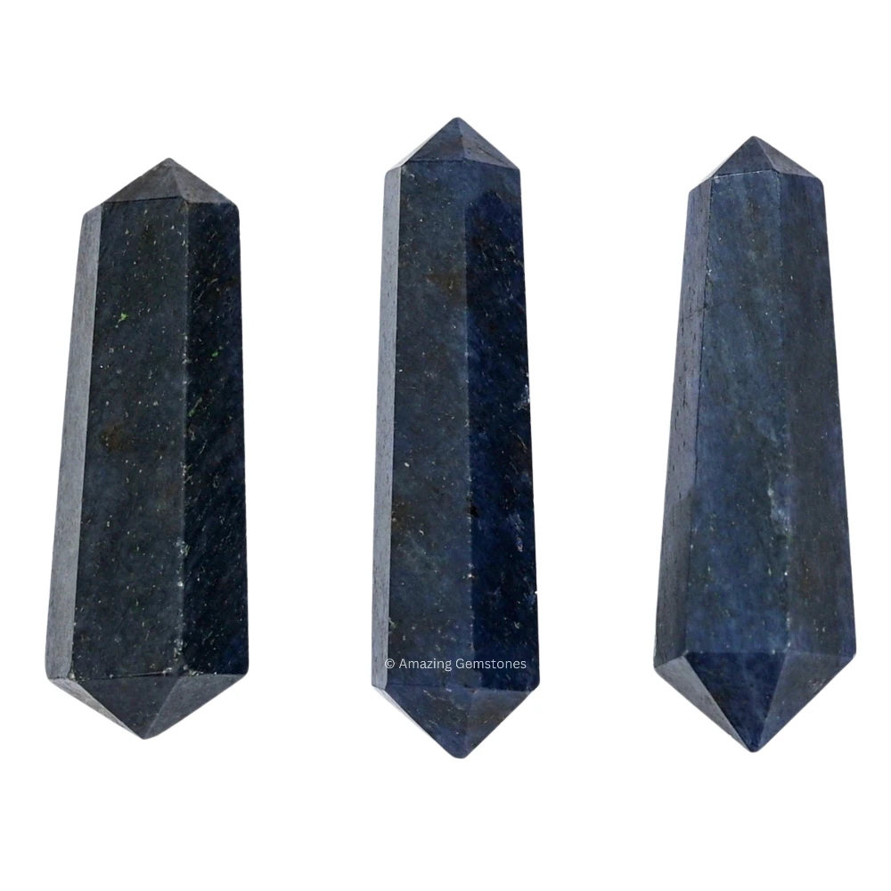 Blue Aventurine Pencil Points (Double Terminated) (Set of 3)