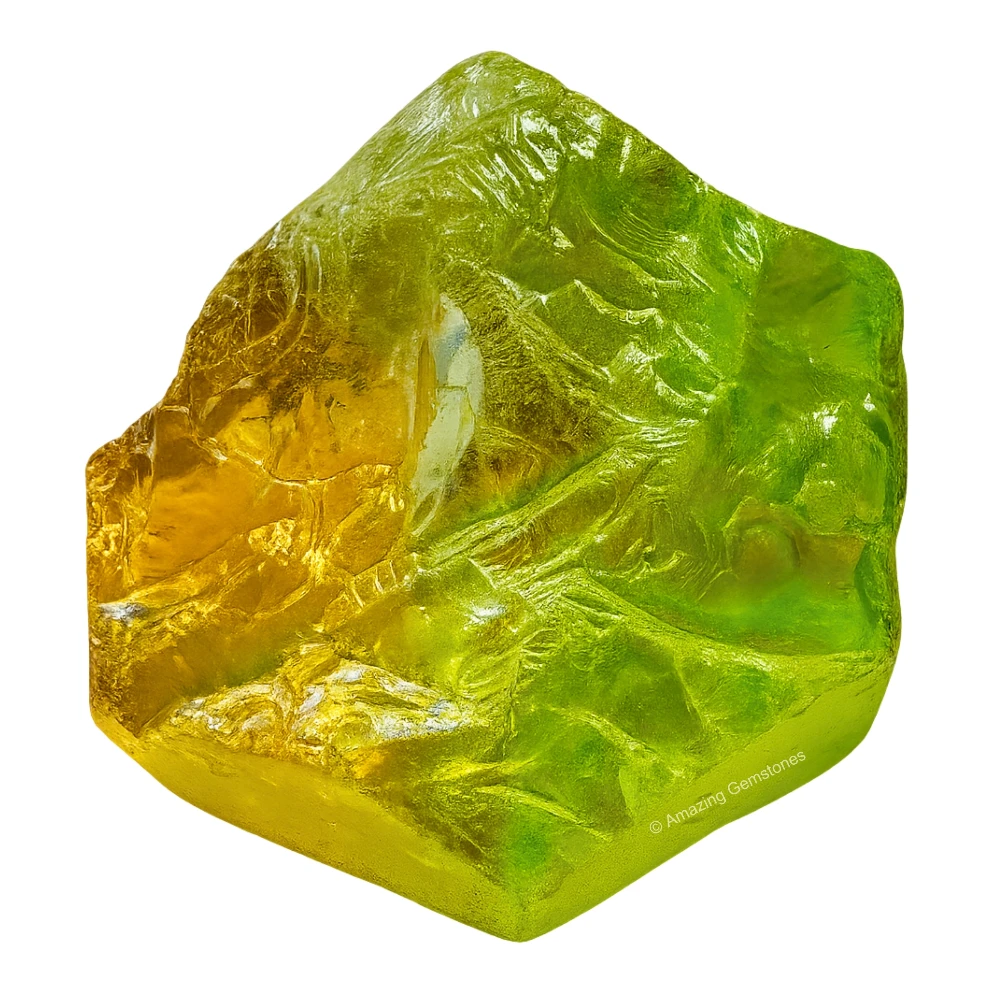 Tangerine Apple Aura Quartz Raw Crystals (1 LB)