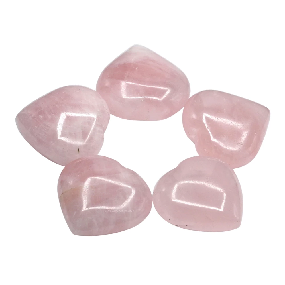 Rose Quartz Heart