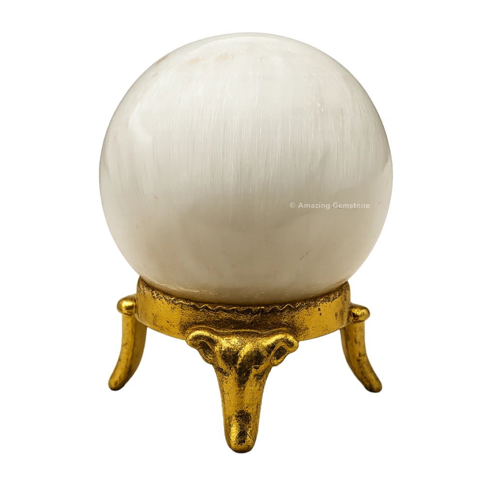 Scolecite Sphere (1.5 Inch)