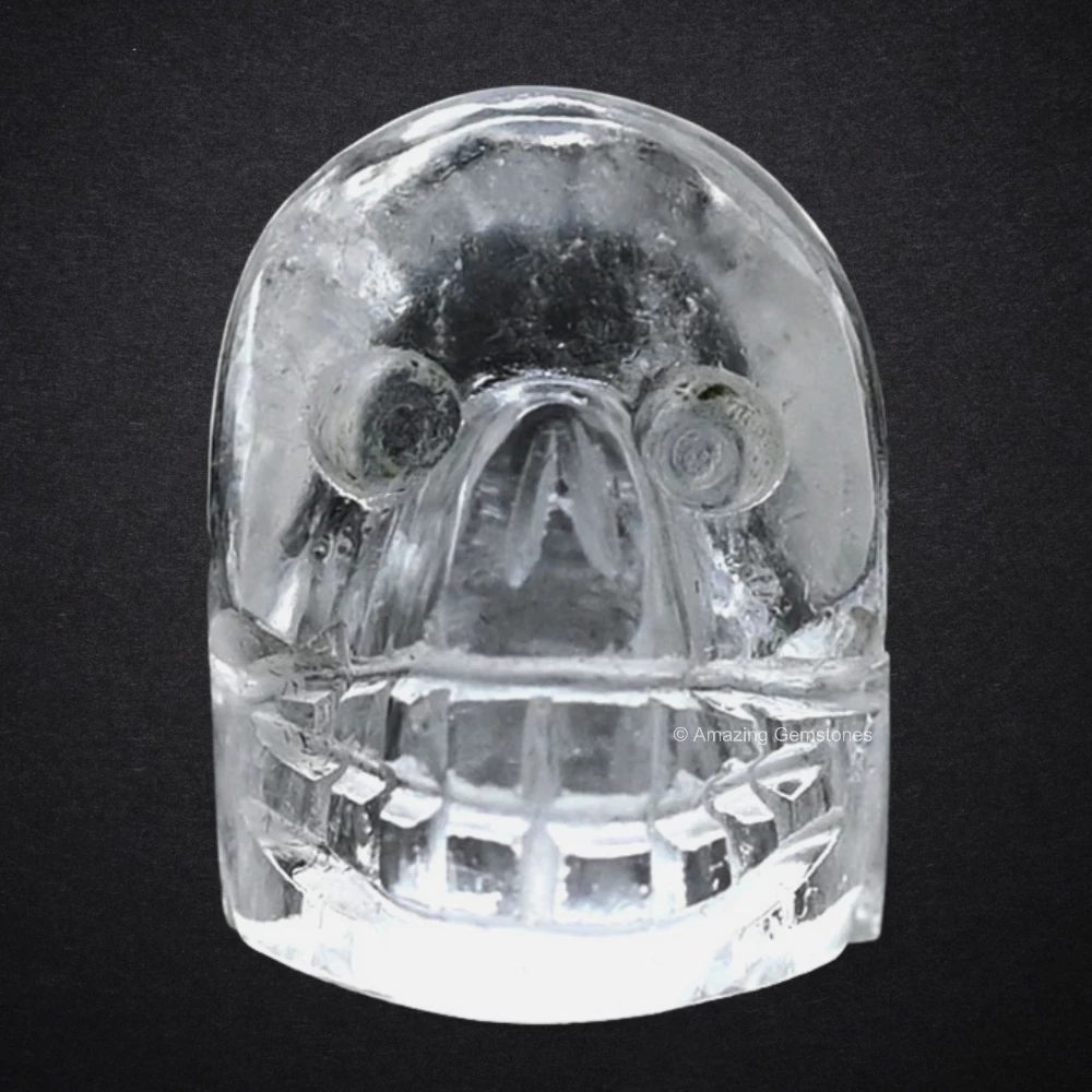 Clear Quartz Skull