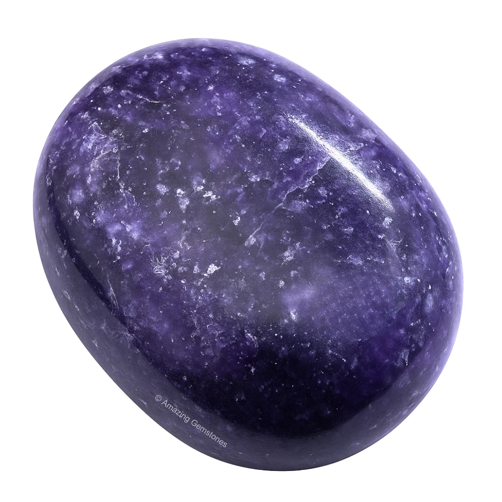 Lepidolite Palm Stone