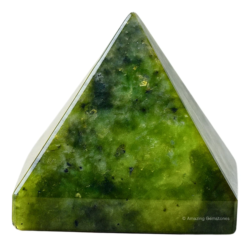 Green Jade Pyramid (2 Inch)