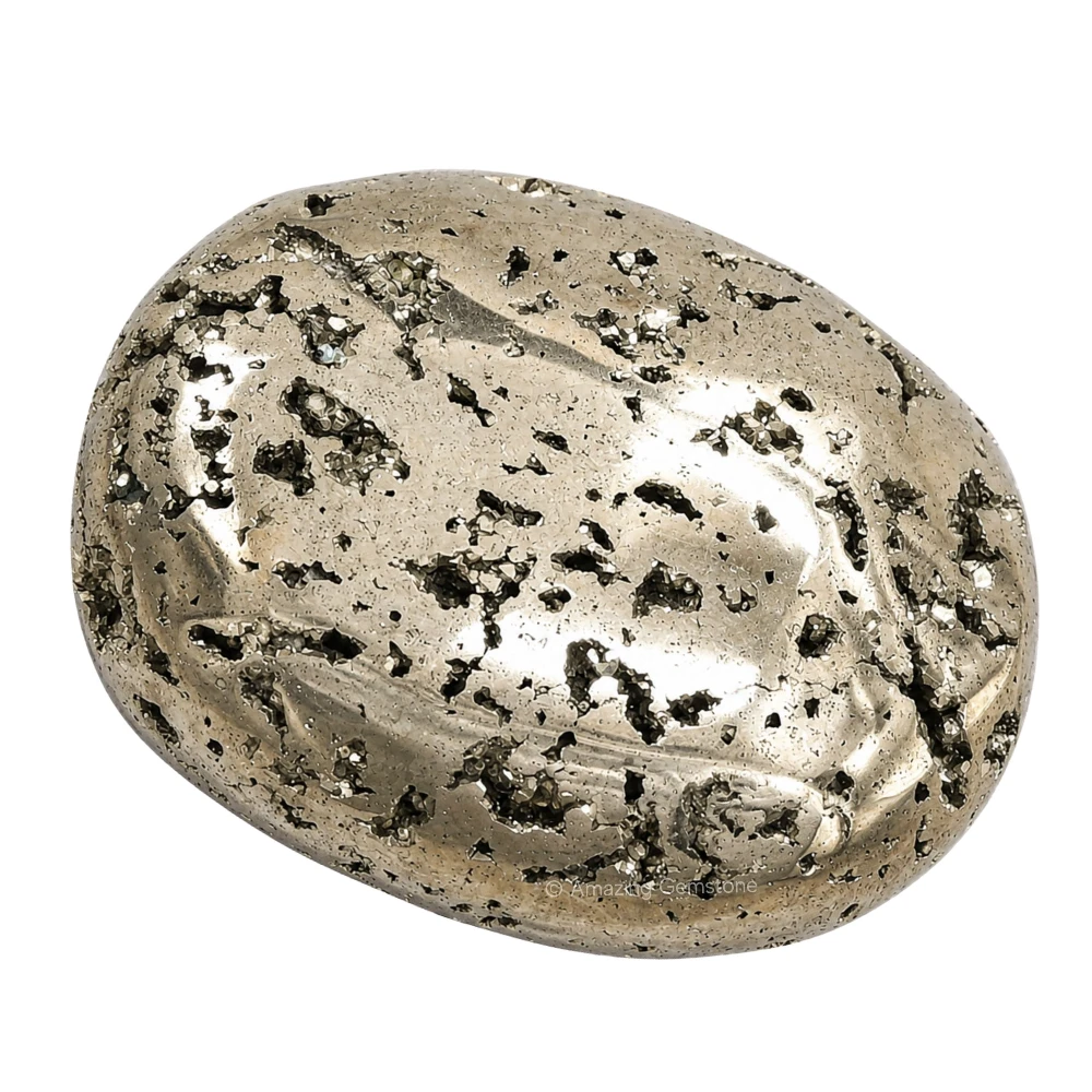 Raw Pyrite Palm Stone