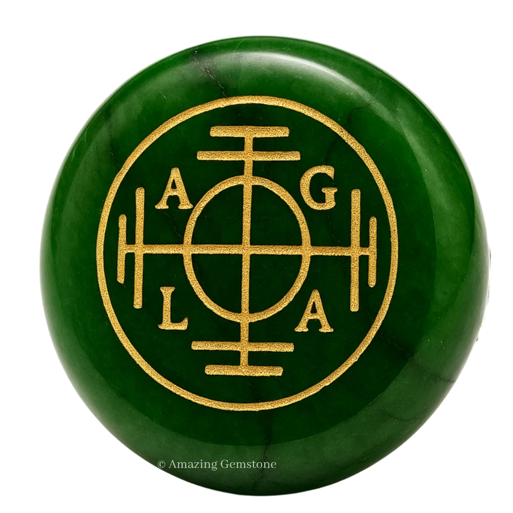 Green Aventurine Zibu Stone- 234451