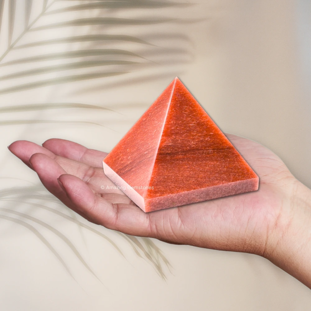 Chocolate Jasper Pyramid (2 Inch)