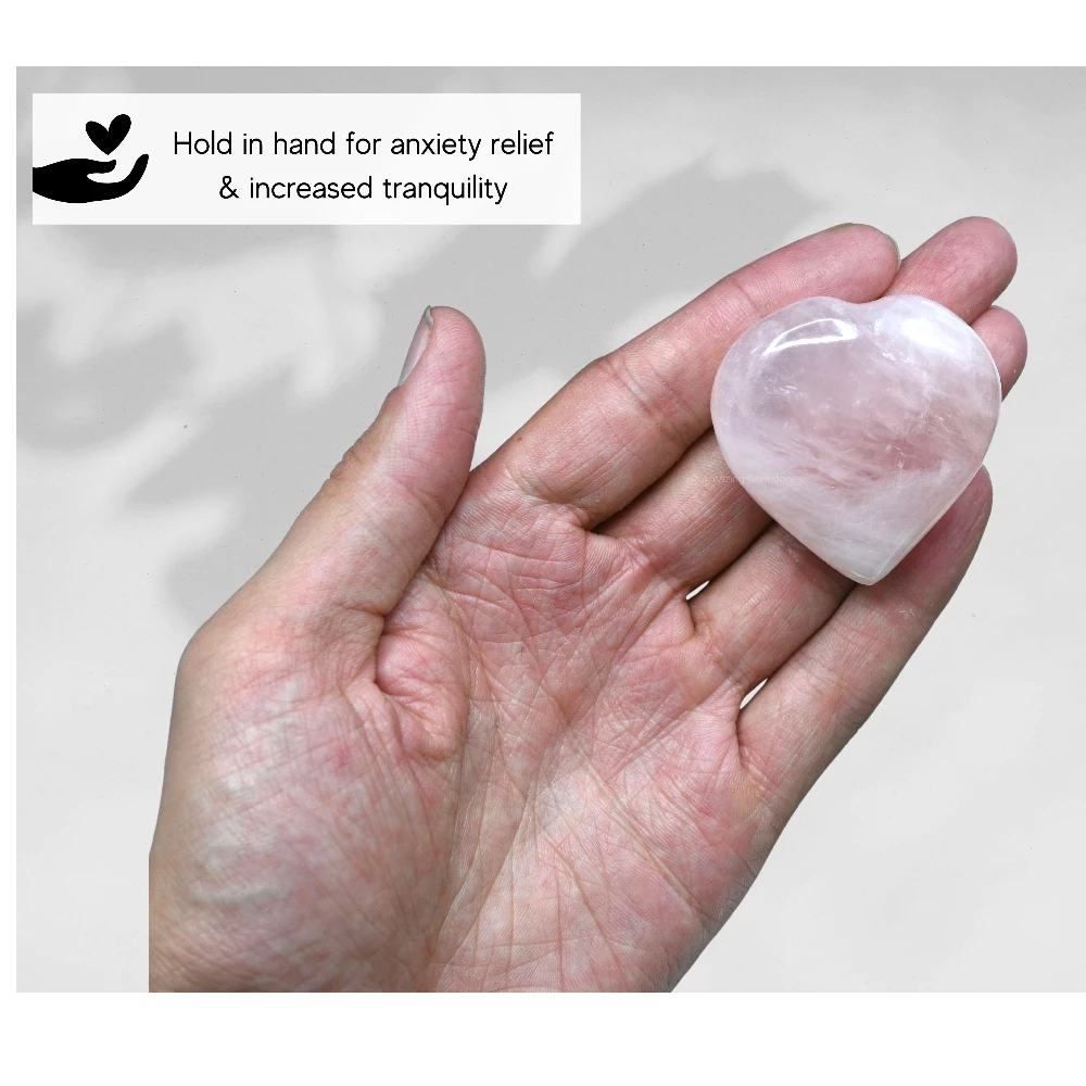 Rose Quartz Heart