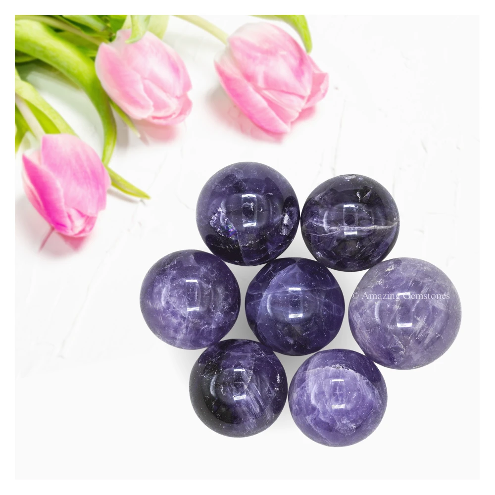 Amethyst Sphere (1 Inch)