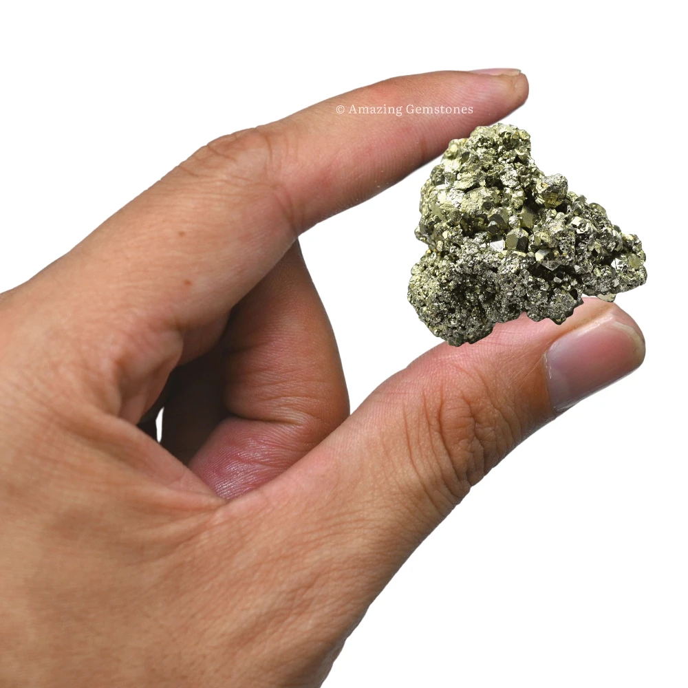 Pyrite Raw Crystals (5 Pieces)