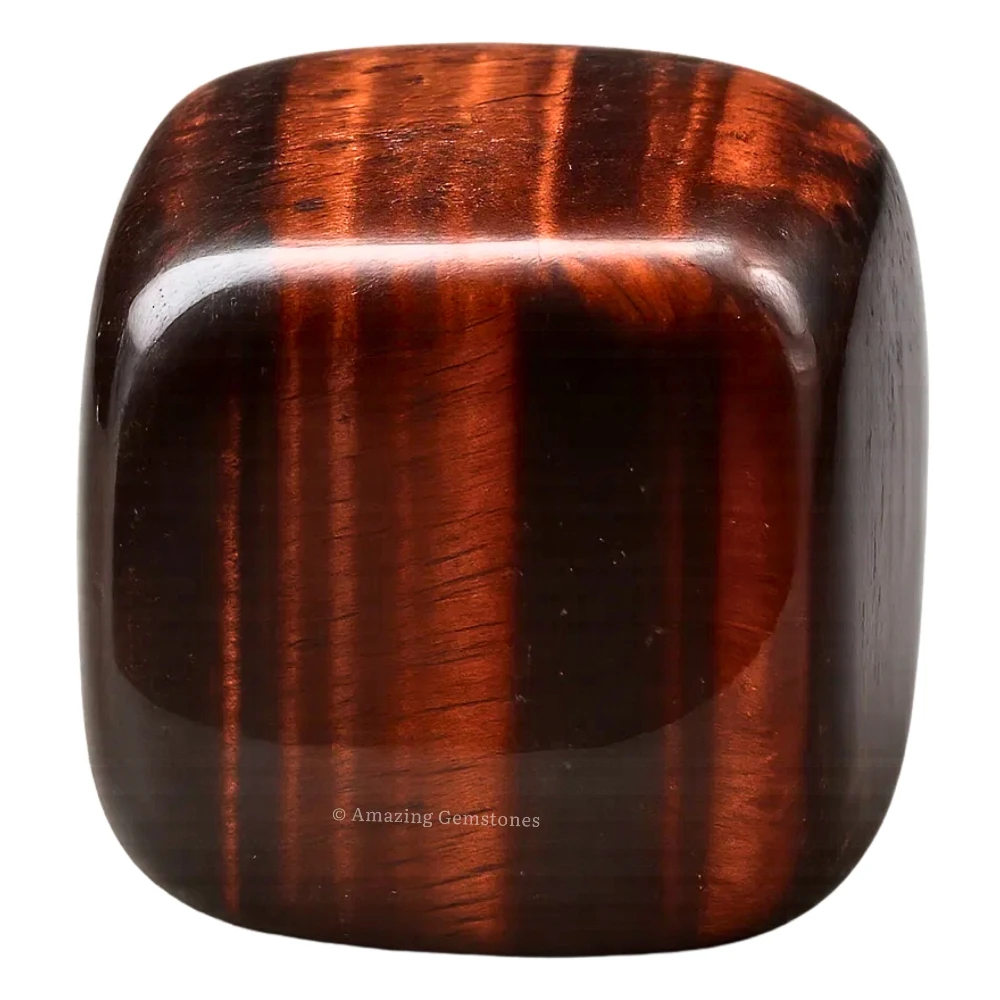 Tumbled Red Tiger Eye Stone Crystals (1000+ Carats)