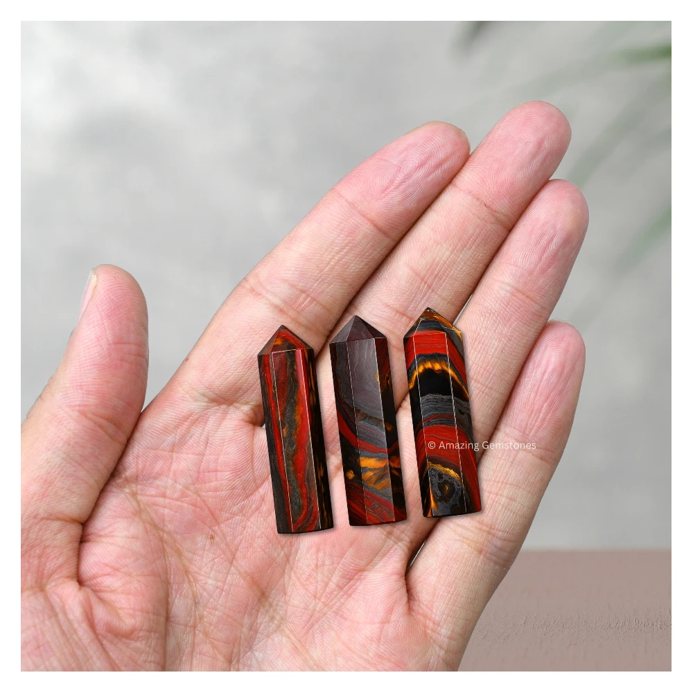 Iron Tiger Eye Pencil Points (Set of 3)