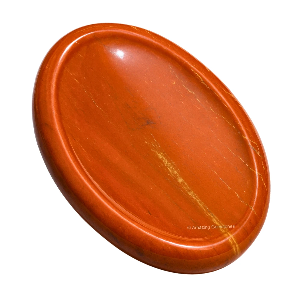 Red Jasper Worry Stone