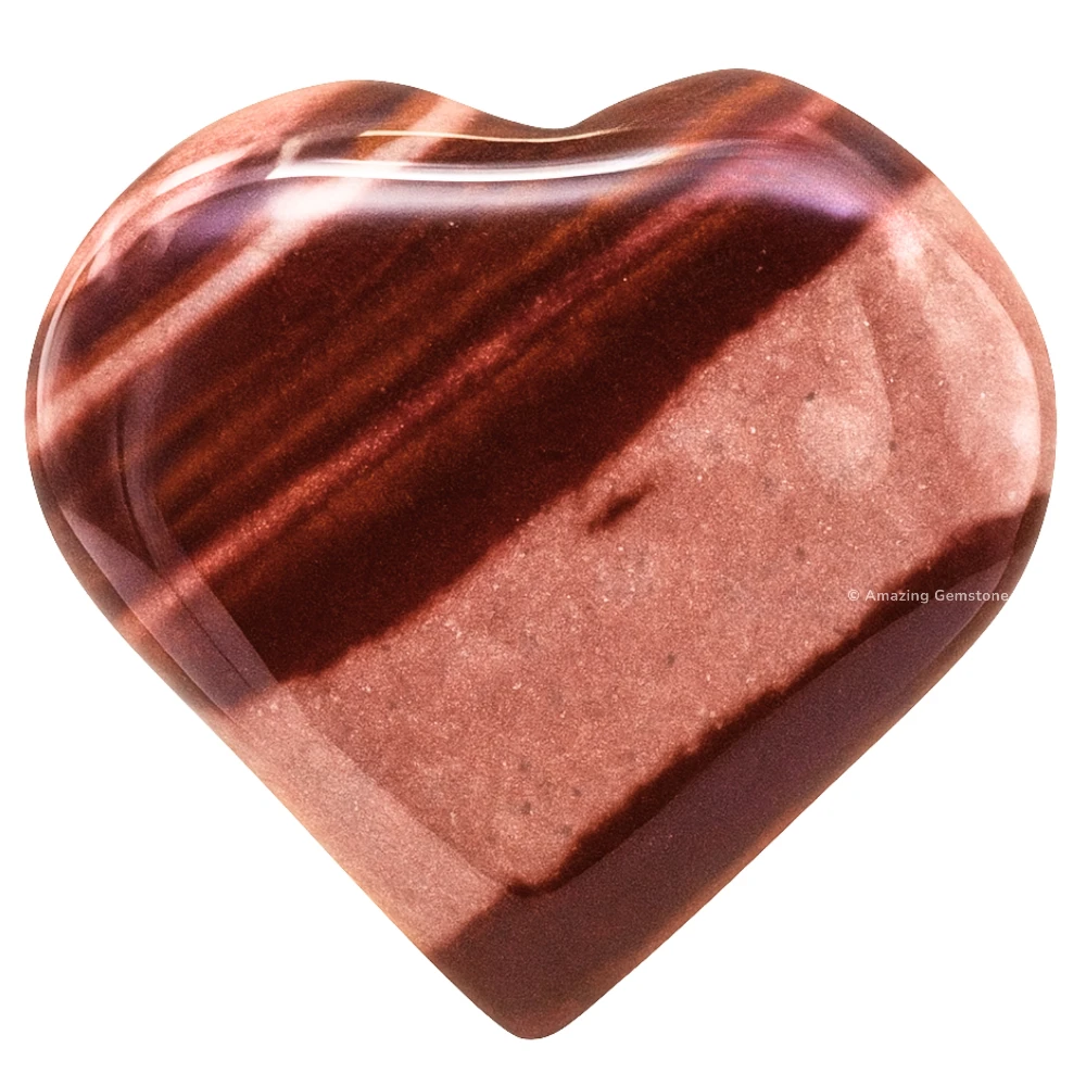 Narmada Shiva Lingam Stone Heart (Pack of 2)