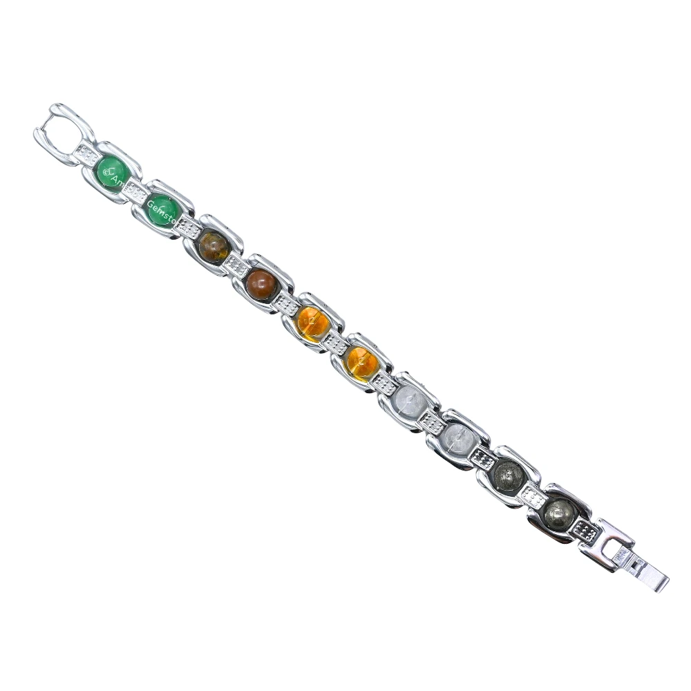 Dhanyog Bracelet - Premium Silver Chain