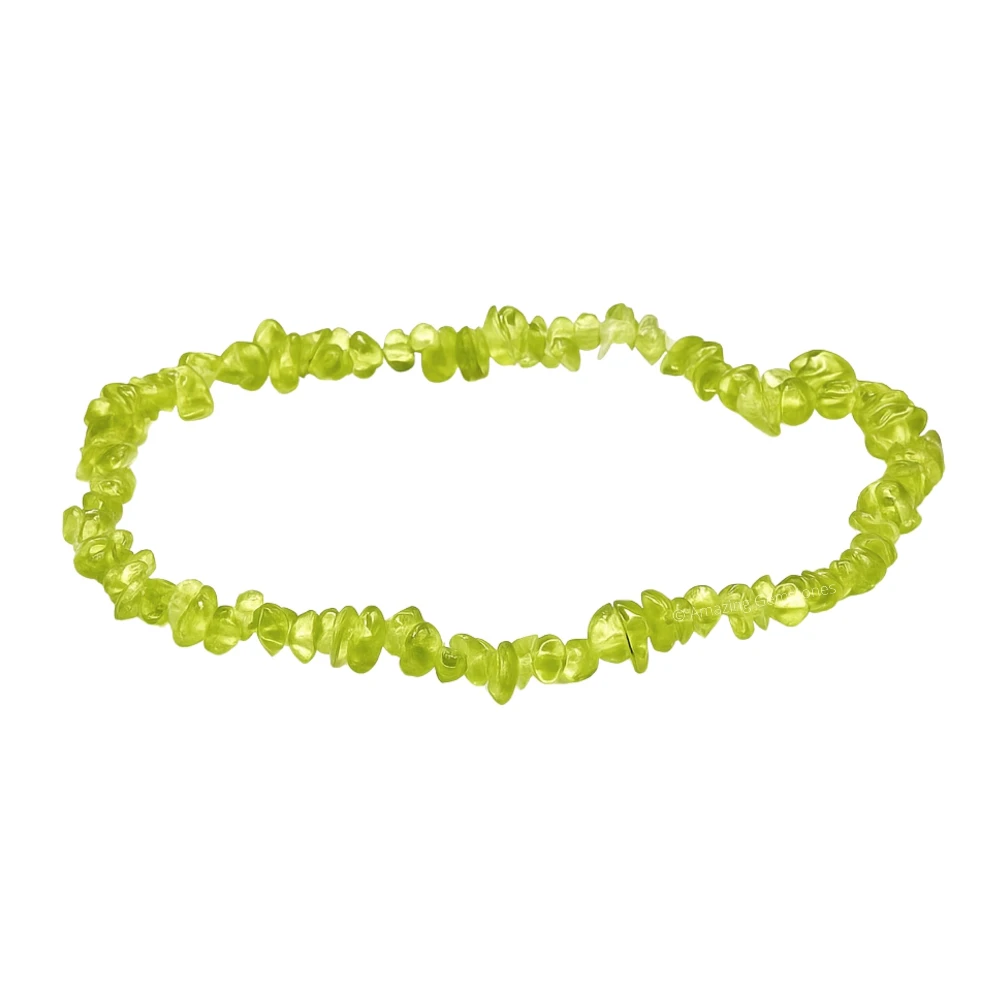Peridot Chips Bracelet