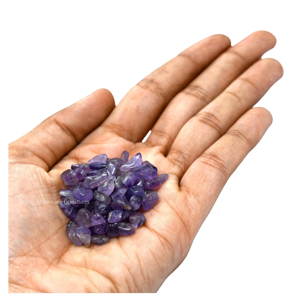 Amethyst Chips - Pre Drilled