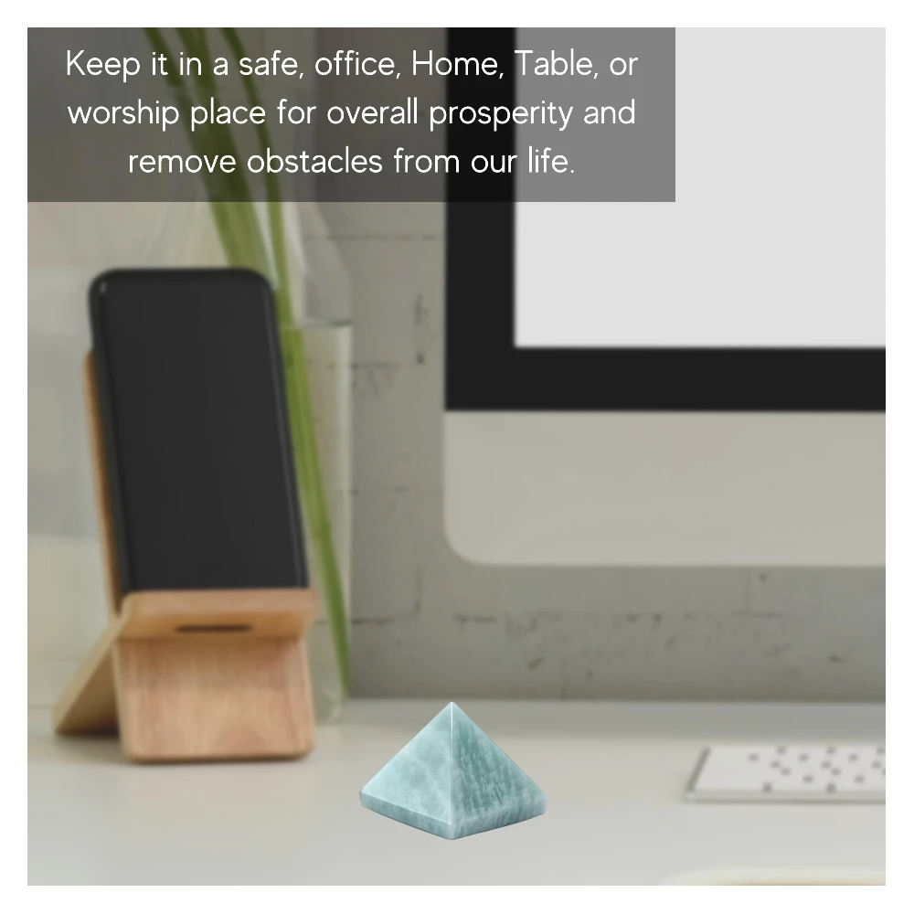 Amazonite Pyramid (1 Inch)