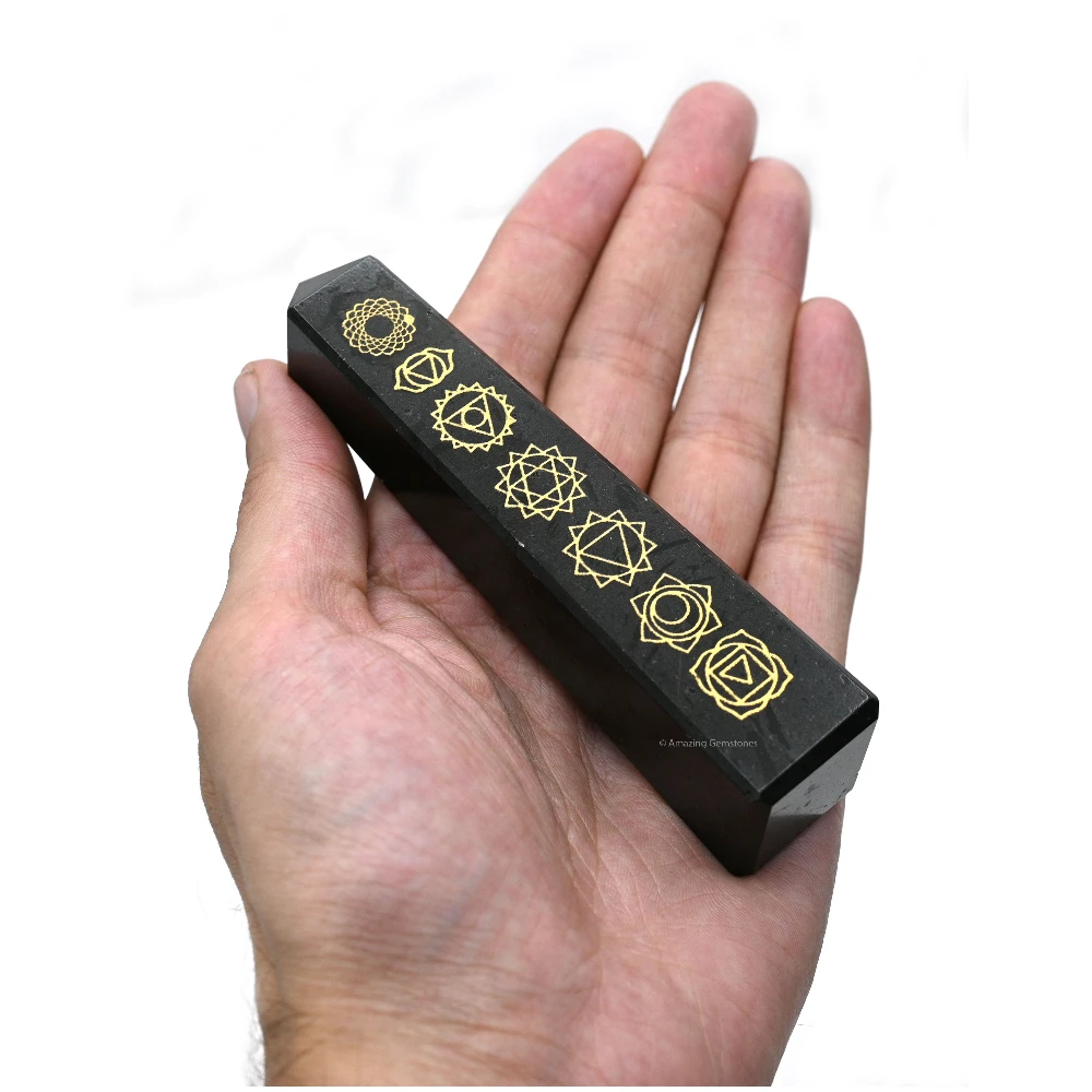 Black Tourmaline Tower (4" - 5" Inch)