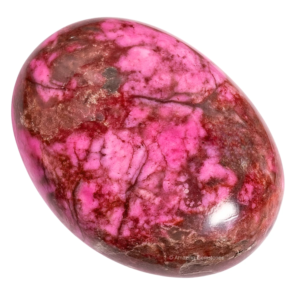 Cobalt Calcite Palm Stone