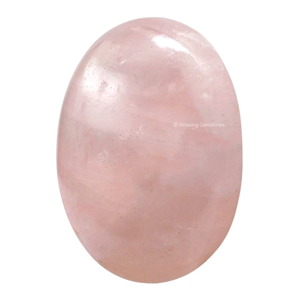 Rose Quartz Palm Stone