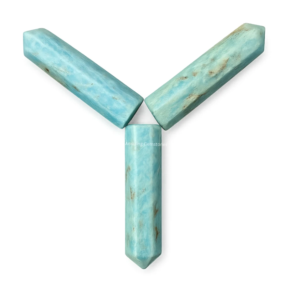 Caribbean Calcite Pencil Points (Set of 3)