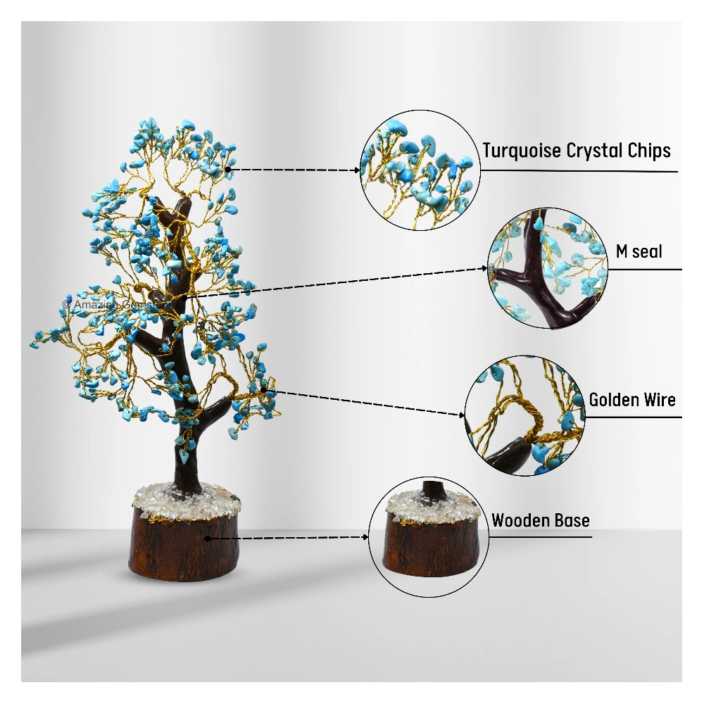 Turquoise Tree (200 Beads)