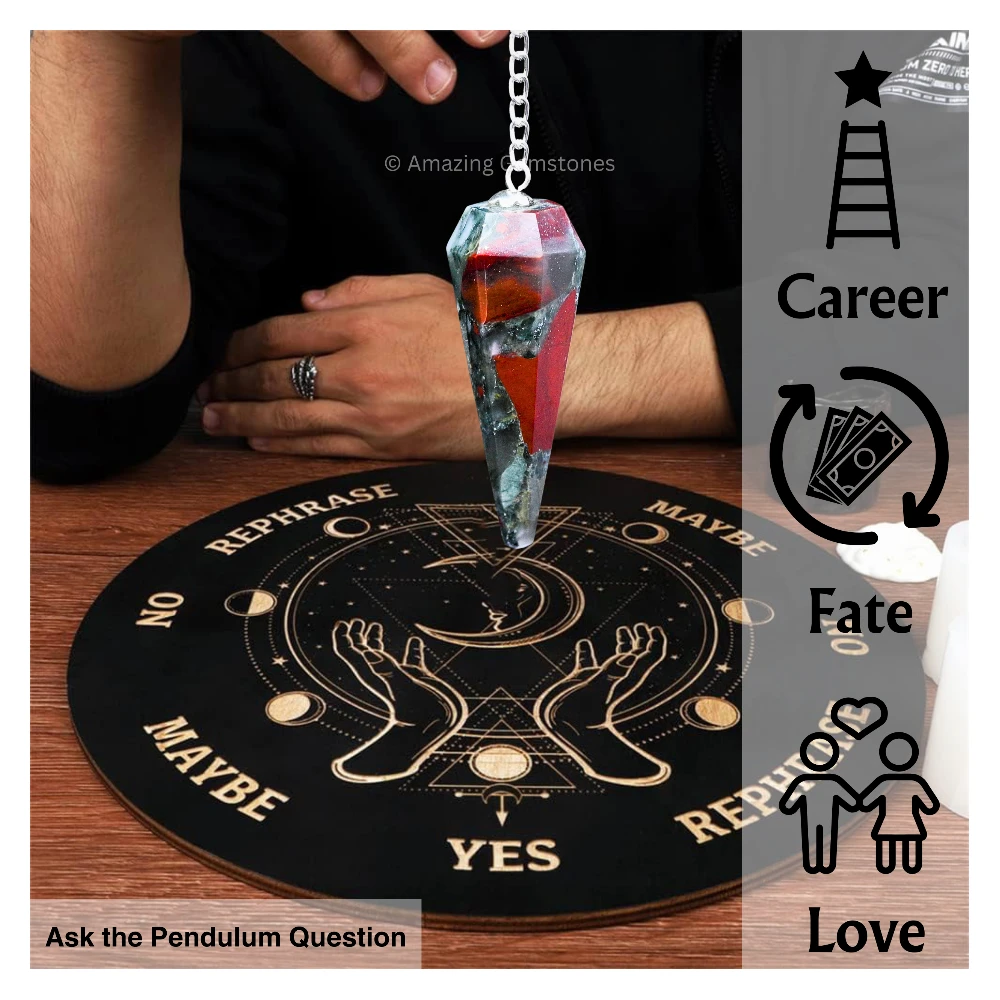African Bloodstone Pendulum