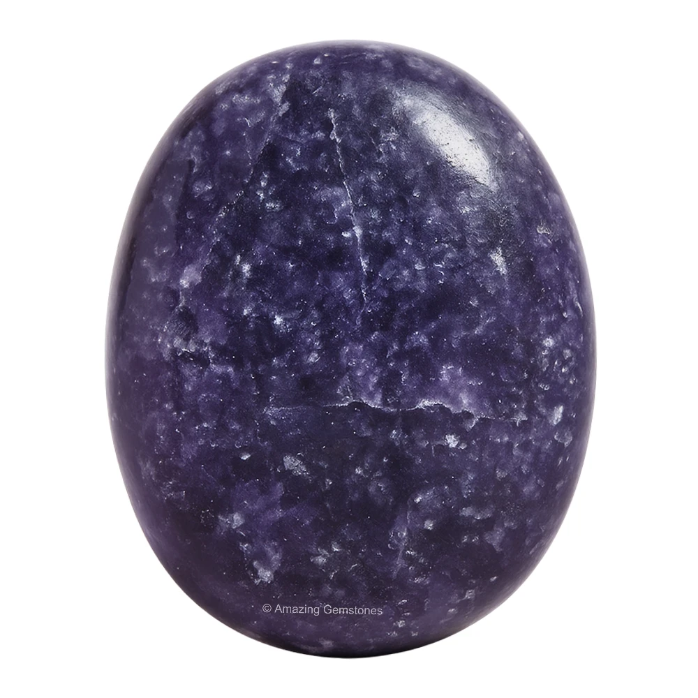Lepidolite Palm Stone