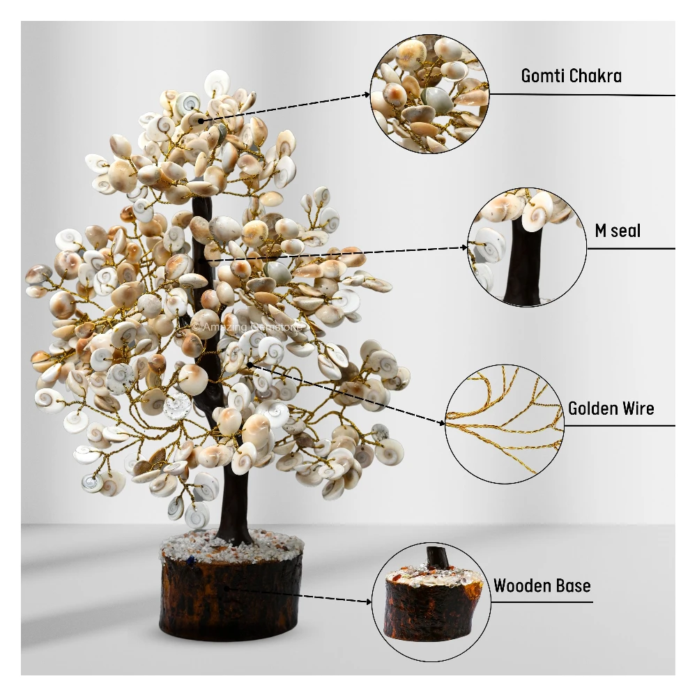 Gomti Chakra Tree (100 Beads)