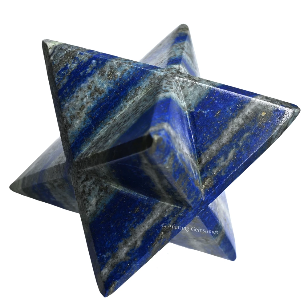 Lapis Lazuli Merkaba (30-40 mm)