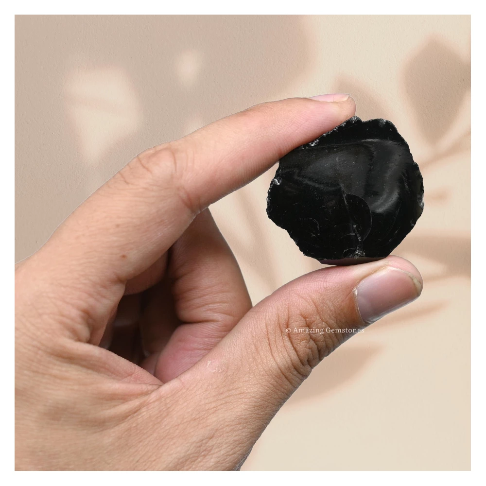 Black Obsidian Raw Crystals (1 LB)