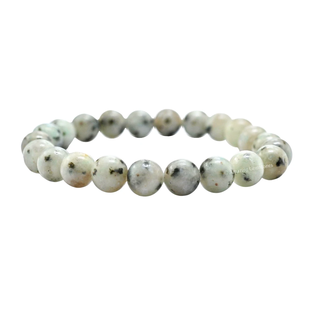 Kiwi Jasper Bracelet (Strechable)