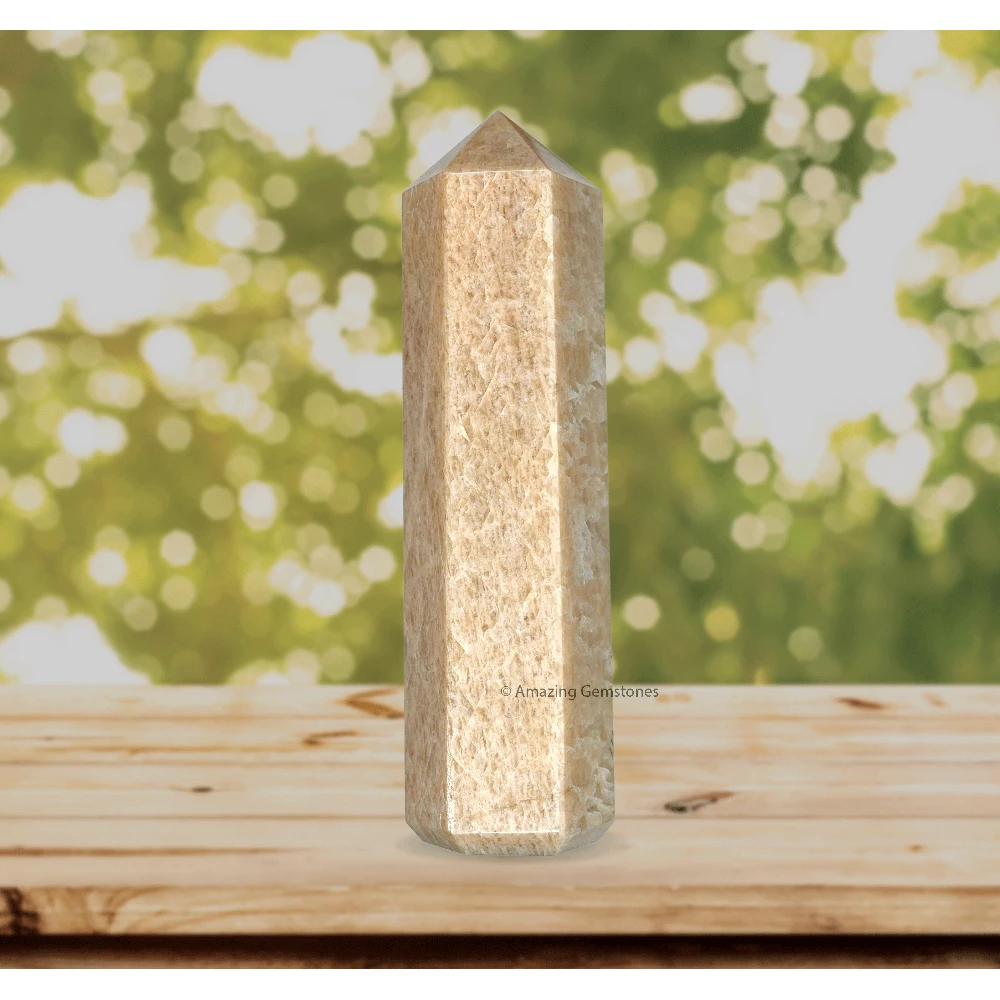 Cream Moonstone Tower (5.5" to 6" INCH)