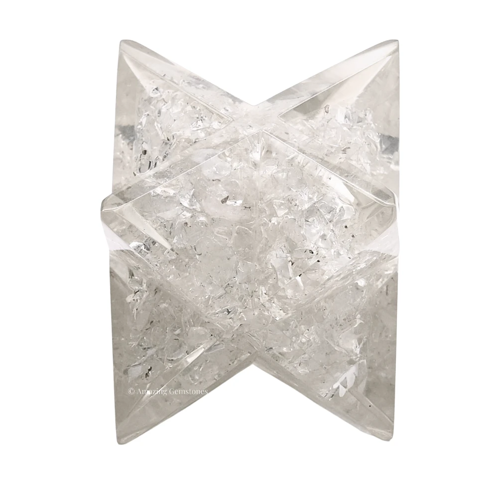 Clear Quartz Orgone Merkaba