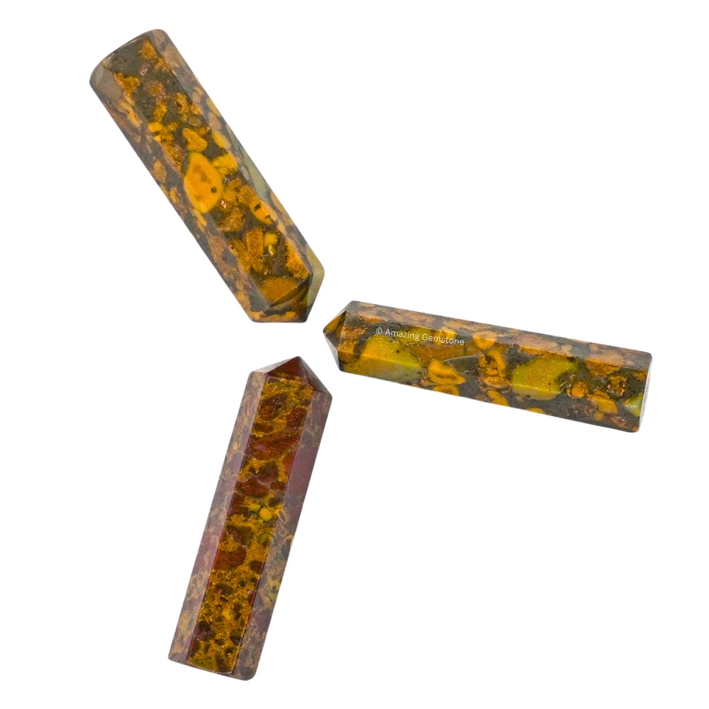 Fruit Jasper Pencil Points (Set of 3)