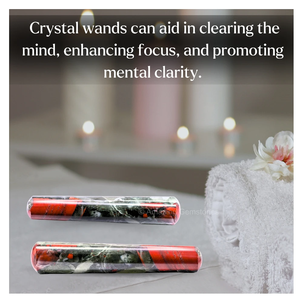 African Bloodstone Wand