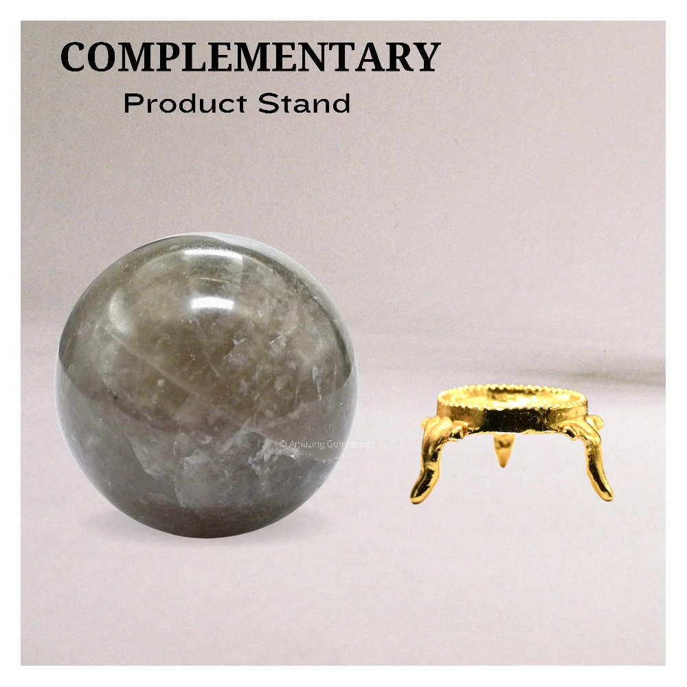 Smoky Quartz Sphere (1.5 Inch)