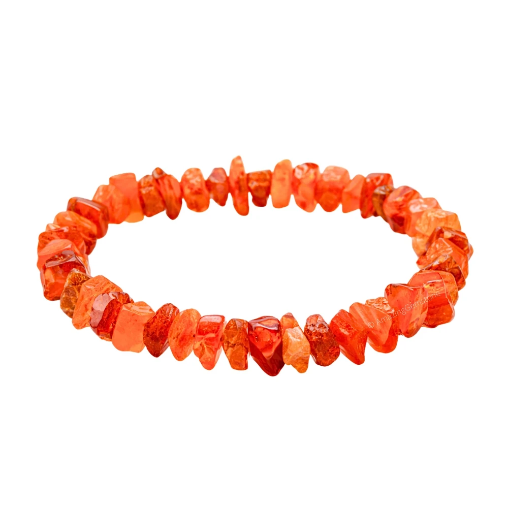 Carnelian Chips Bracelet