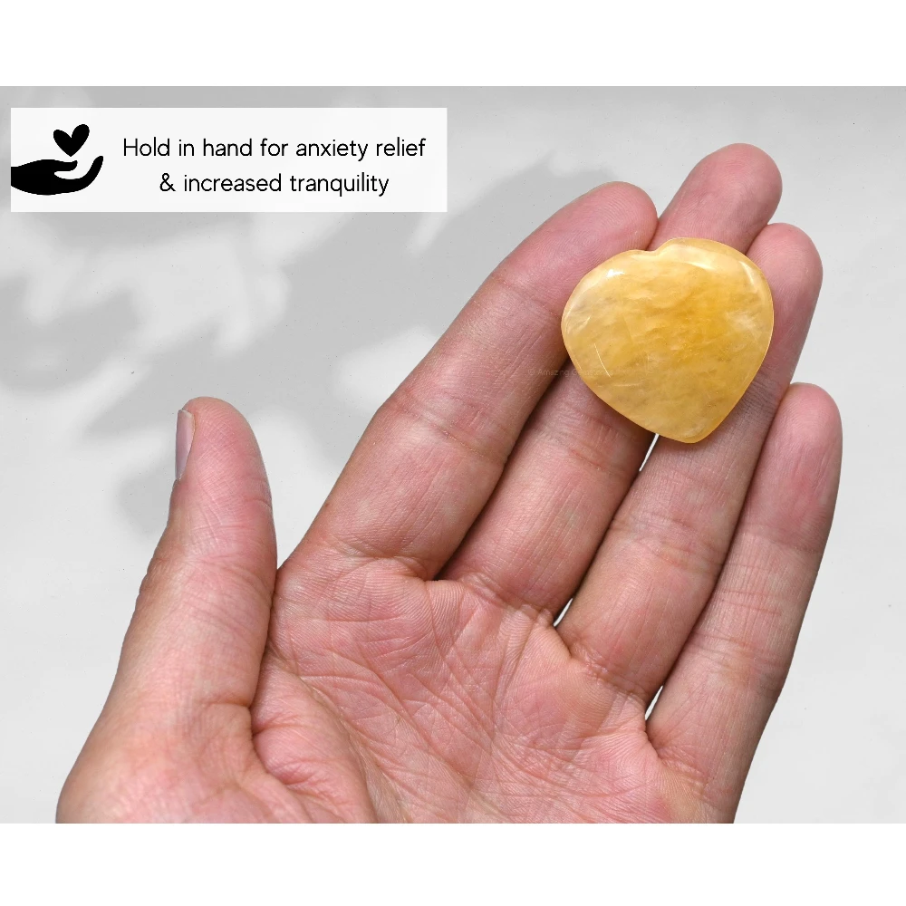 Yellow Aventurine Heart (Pack of 2)