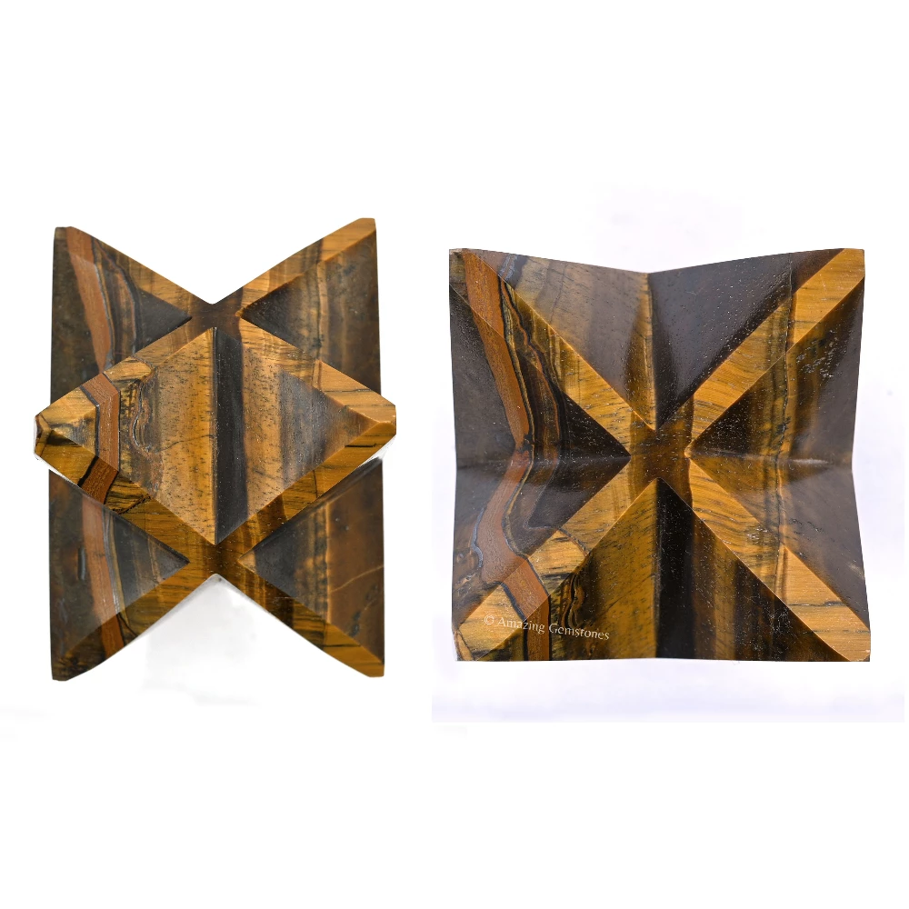 Tiger Eye Merkaba (45-55 mm)
