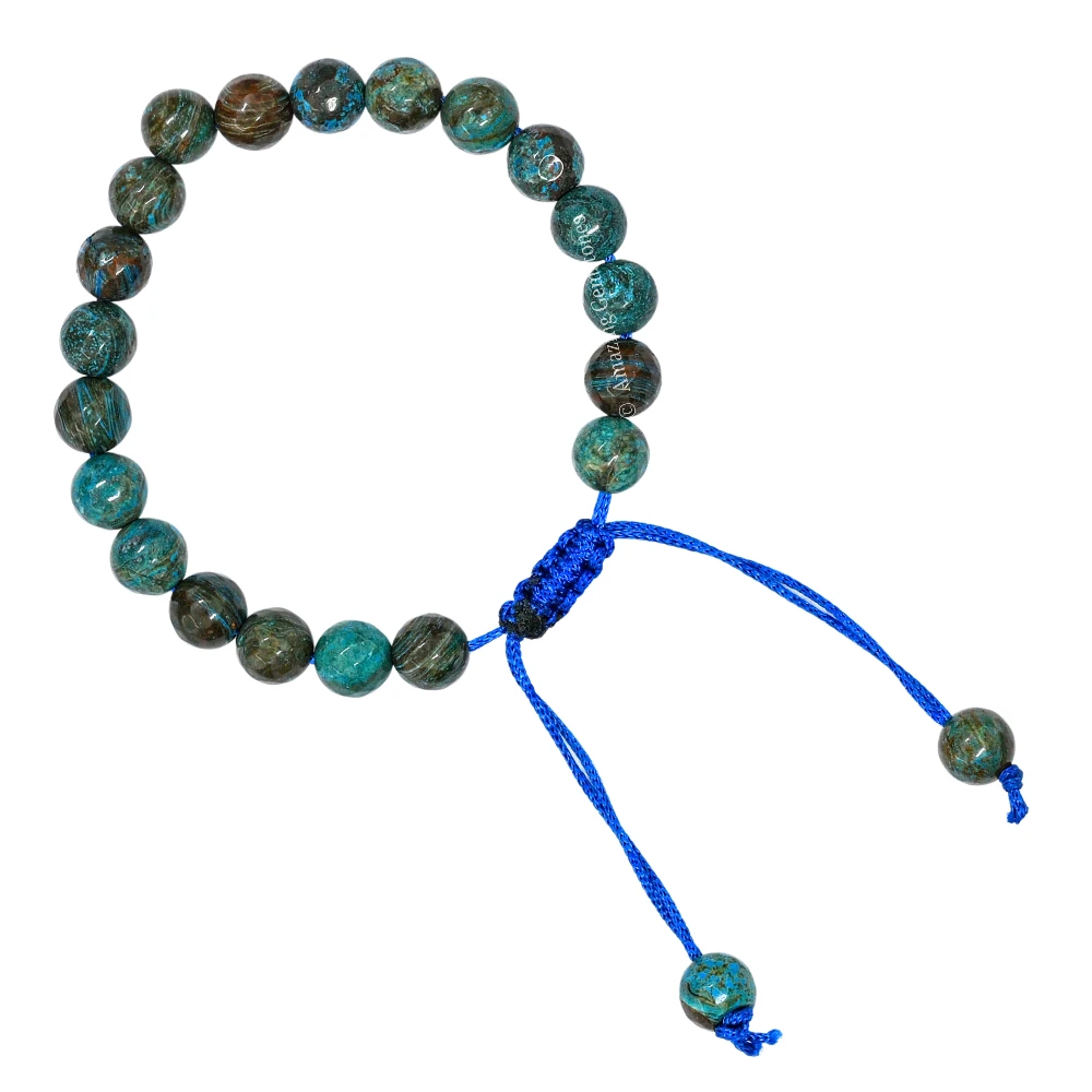 Chrysocolla Bracelet (Faceted-Adjustable)