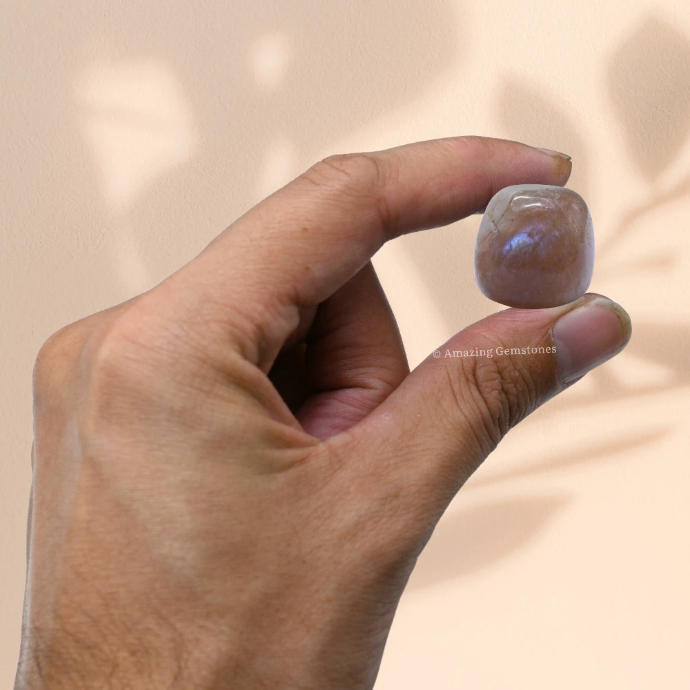 Tumbled Sun Moonstone Stone Crystals (1 oz)