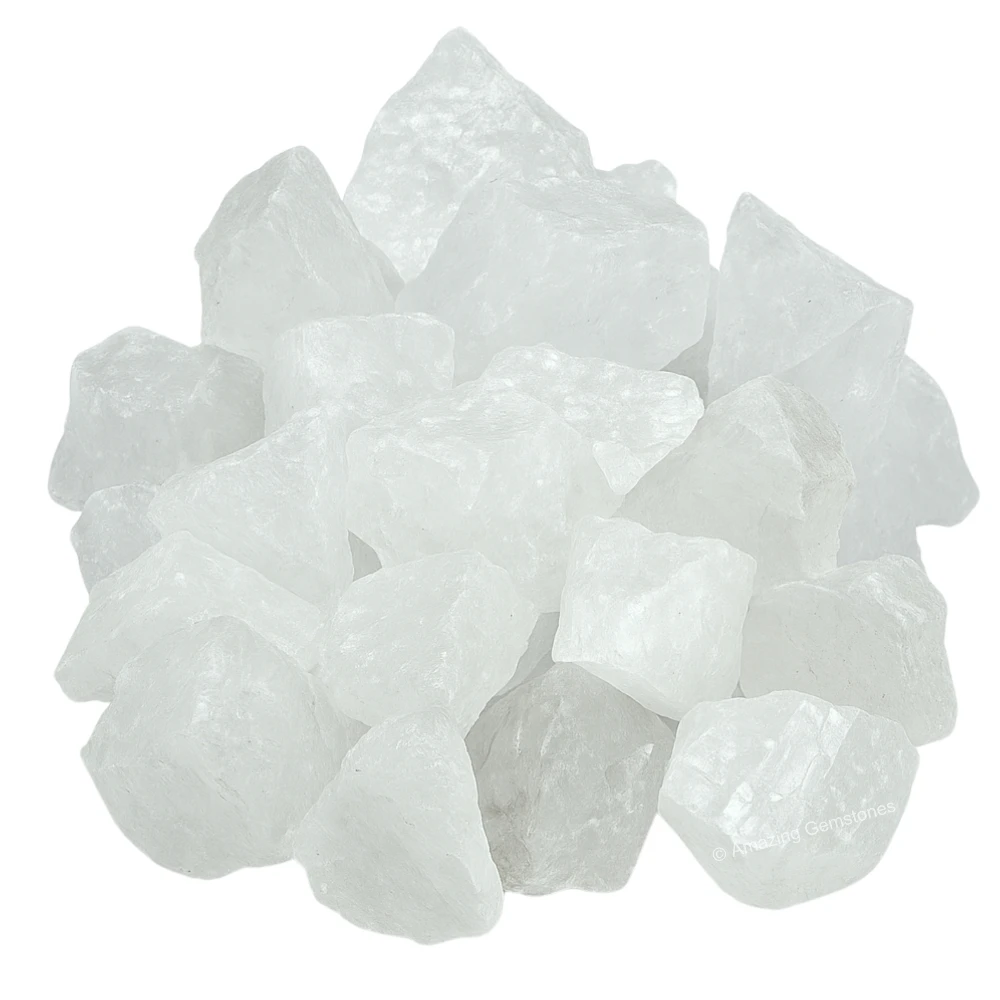 Clear Quartz Raw Crystals (2 Pieces)