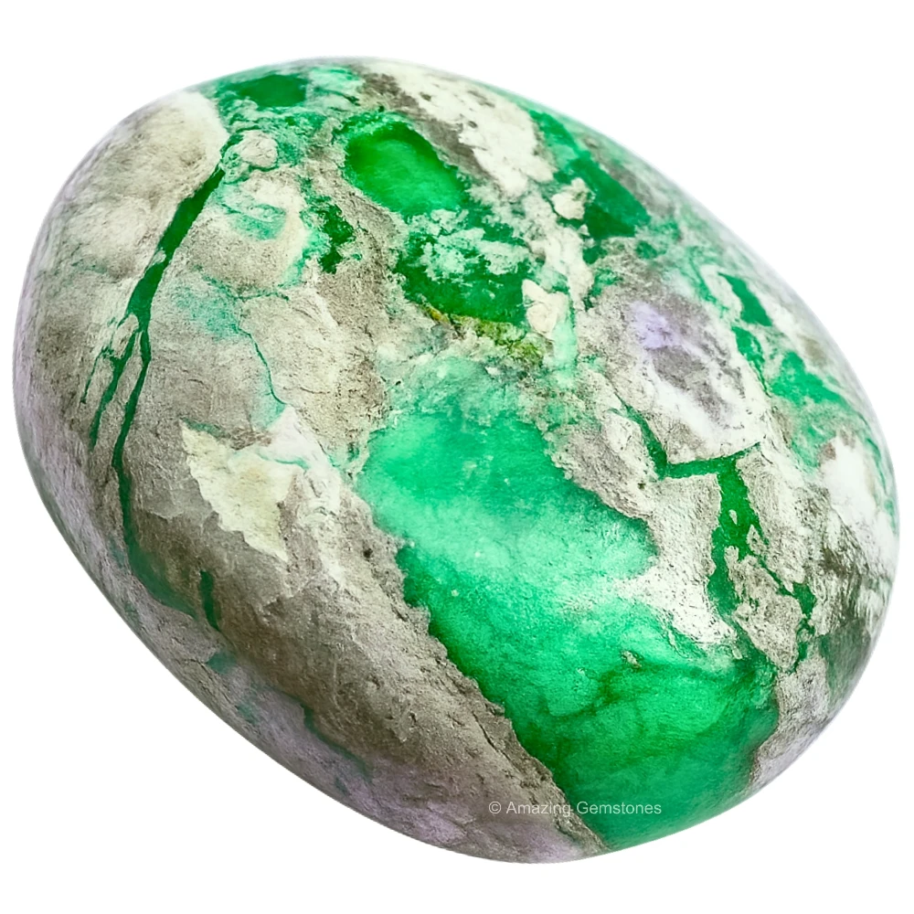 Variscite Palm Stone