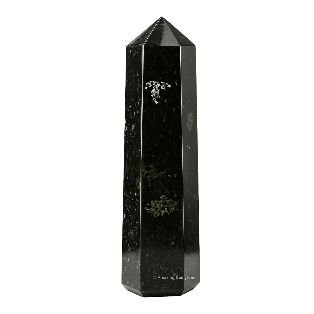 Nuummite Tower (5.5" to 6" INCH)