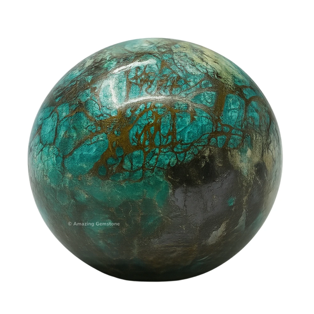 Chrysocolla Sphere (2 Inch)