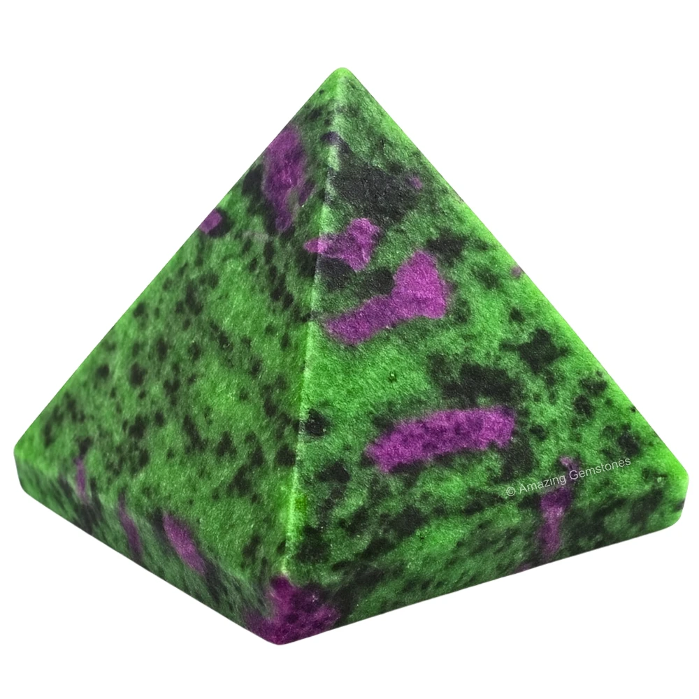 Ruby Zoisite Pyramid (1.5 Inch)