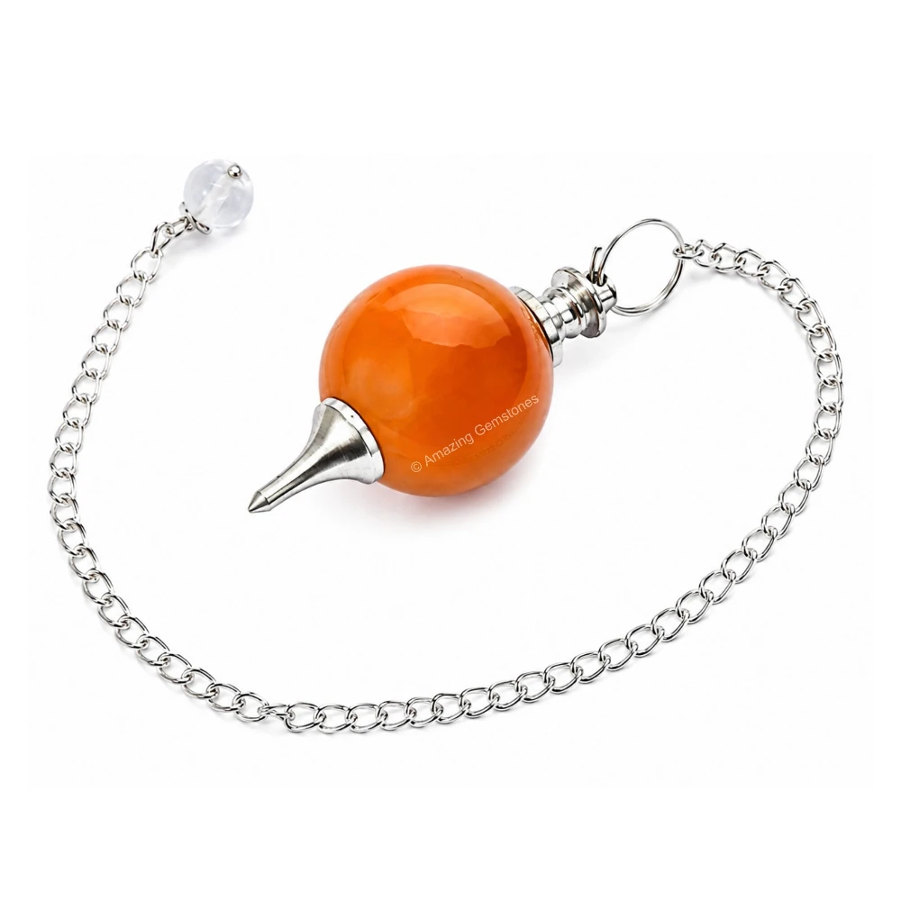 Red Aventurine Ball Pendulum