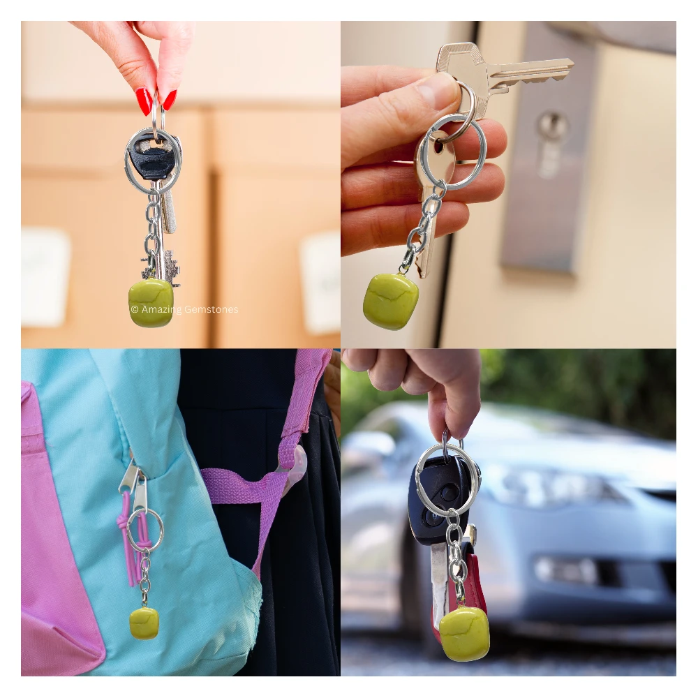Serpentine Keychain Keys Holder (Tumble)